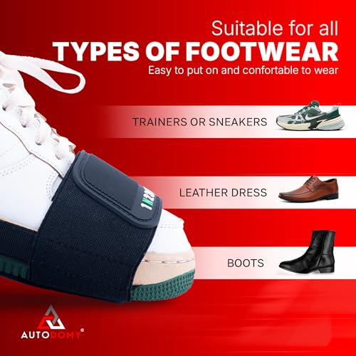 Autodomy Motorcycle Shoe Protector Scooter, ATV, Quad | Motorcycle Shifter Shoe | Shoe Cover for Motorcycle Shifter Non Slip and Wear Resistant | Motorcycle Boot Protector Universal