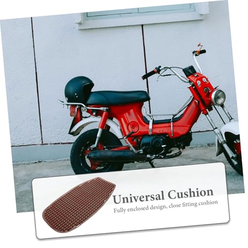 PartyKindom Motorcycle Seat Cushion Cover Breathable Pad for Use Sun Rain Comfortable Design for Electric Motorcycles Single