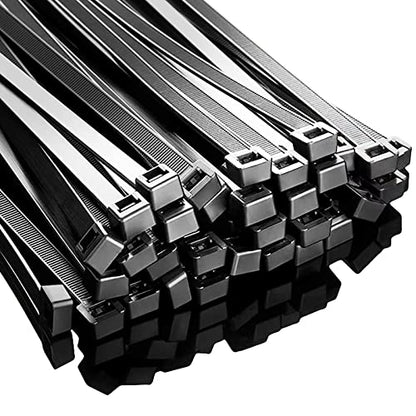 Zip Ties, Zip Ties Heavy Duty, Assorted Sizes (12"+18"+24")-300 Pack, Cable ties, Large Zipties Heavy Duty Black, Wire Ties with 220 lb Tensile Strength for Outdoor Use, Long Zip Tie, ANOSON - size: 12+18+24/300 pk,220 Lb