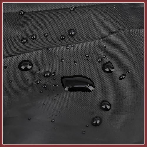 Motorcycle Cover Lightweight Half Cover Outdoor Waterproof Rain Dust Protector Black XL for Most Full Dress Touring Cruiser Replace Parts