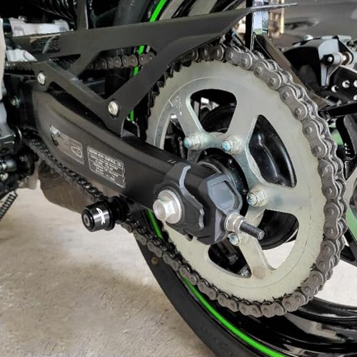MOWOK Fit for CBR 600RR 1000RR CBR150 CBR100F CBR1000RR CBR600RR CBR1100XX CBR400RR CBR400F CBR450SR CBR900RR CBR954RR Motorcycle Swing Arm Spools Sliders M8 SwingArm stand screws (Red) - color: Red