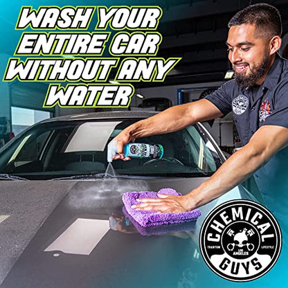 Chemical Guys Swift Wipe Waterless Car Wash, Safe for Cars, Trucks, Motorcycles, RVs & More, 16 fl oz (2-Pack) - size: 16 Fl Oz (Pack of 2), style: Swift Wipe Only