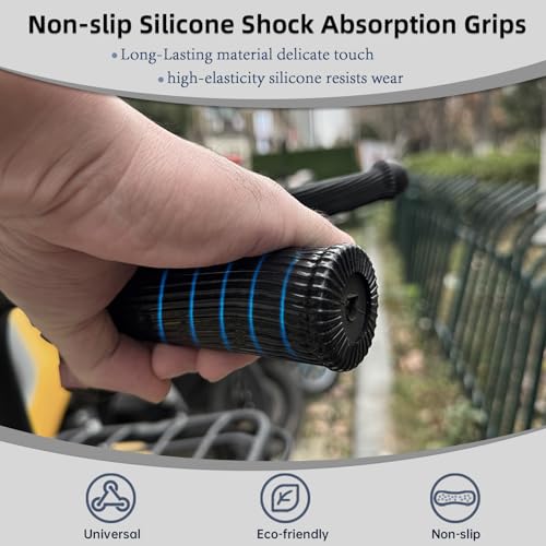 OFFCURVE Universal Motorcycle Handblebar Grips - style: Vertical Strips