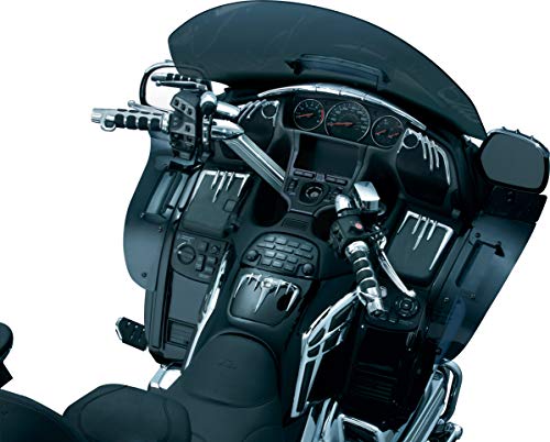 Kuryakyn 6238 Motorcycle Handlebar Accessory: Hand Grip End Cap Weight, Chrome, 1 Pair - color: Chrome