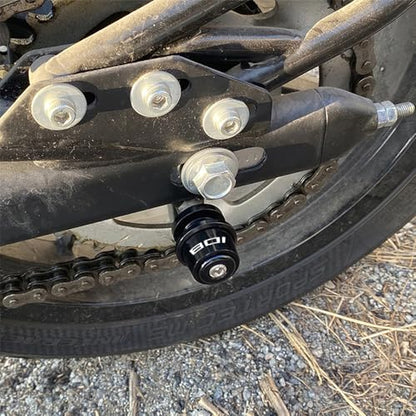 Compatible with SVARTPILEN 801 2025 2024 VITPILEN 801 CNC M10 Motorcycle Swingarm Spools Sliders Rear Stand Screws