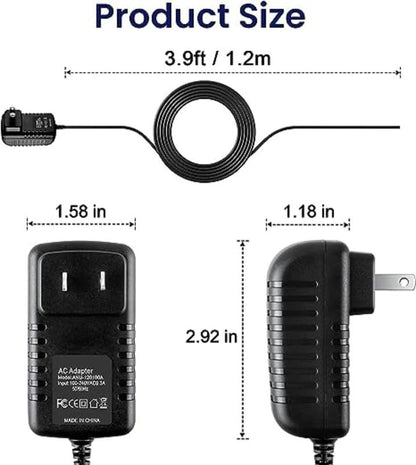 GizMac USB-C 5V AC/DC Adapter for Brake Free Helmet Light Smart Wireless Motorcycle Light Battery USB Type C Replacement Power Supply Adapter