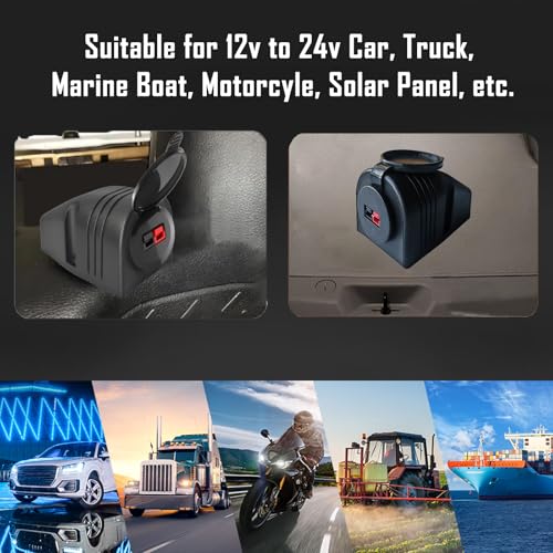 Anderson Power Pole Connector with Mounting Bracket, Waterproof Quick Connect Wire Connectors 45 Amp PP15 to 45, Power Pole Cover for Smart Battery Box, Marine, Boat, Motorcycle, Truck, RV - style: PP15-30-45+Bracket