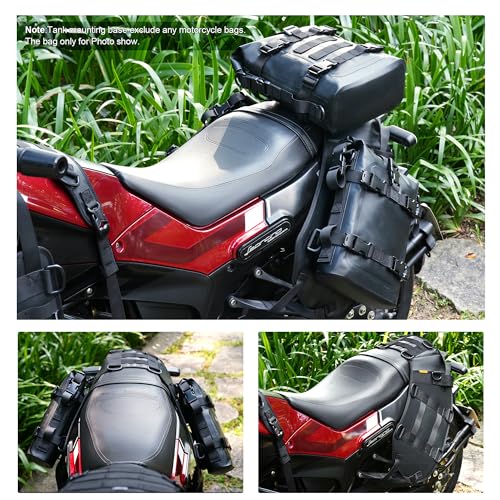 Motorcycle Bag Extension Mounting Base, Motorcycle Accessory for Tail Bag/Seat Bag/Saddle Bag/Side Bag - style: Tailstock Extension