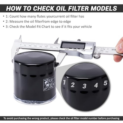 76mm 14Flutes Oil Filter Cap Wrench Removal Tool Socket, Fit for 1984-2021 Harley Spin-On Oil Filters (Except '15-Later XG)