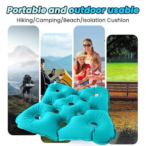Inflatable Seat Cushions, Waffle Cushion for Pressure Sores, Inflatable Seat Cushion for Pressure Relief, Bed Sore Cushions for Butt, Very Suitable for Office Chair and Wheelchair use