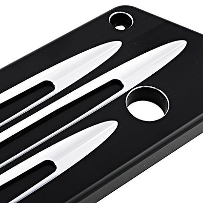 Front Rear Floorboards Footpeg Mount Brake Arm Kits Heel Toe Shift Levers Shifter Pegs Dash Accessory Pack Ignition Fuel Door Saddlebag Latch Cover Frame Grille Compatible with 09-13 Harley Touring