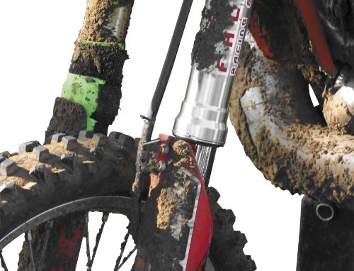 Shock Sox 37-50mm Fork Tube 6" Black UP/DWN FORK