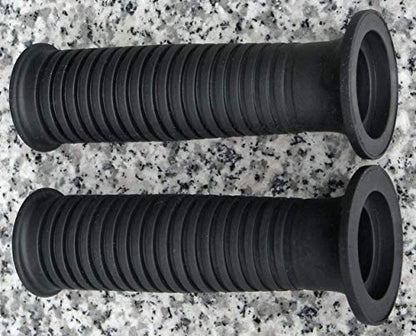 i5motorcycle 127mm Open End Rubber Grips for BMW Motorcycles with Heated Handlebars