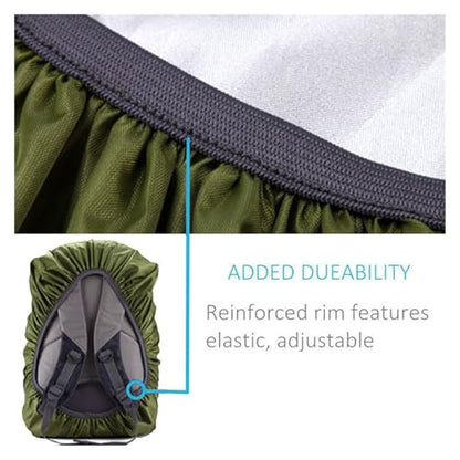 Backpack Rain Cover Reflective Rain Cover Backpack Waterproof Bag Dust Raincover Outdoor Camping Hiking Climbing Journey Sunscreen - color: A-Blue, size: Other