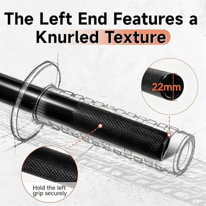 JRL 7/8" Pitbike Handlebars For Motorcycle ATV Mini bike Pit Dirt Bike Mid-Rise Handle Bars Offroad Black - color: Black