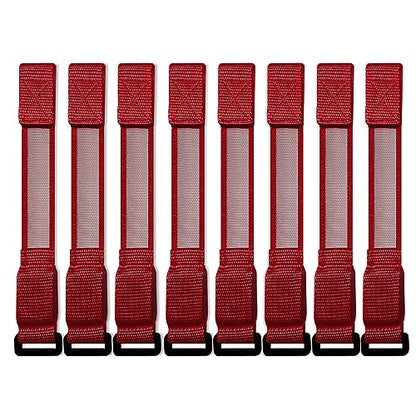 M.best 8pcs LED Light Up Bracelets Glow Flashing Wristbands Glow in The Dark Party Supplies for Wedding, Raves, Concert, Camping,Sporting Events, Party Red - color: 8pcs Red