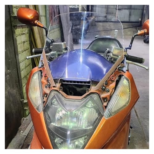 Motorcycle Windshield Windscreen for Silverwing 600 Windscreen for GT400 GT600 Silver Wing GT 400, Windshield Front Glass Wind Screen Deflectors - color: Clear