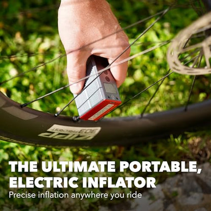 SILCA ELETTRICO Electric Bike Pump - Digital Bicycle Tire Pump with Auto Shut-Off, USB-C Rechargeable, Ultra-Light & TSA-Compliant for Travel - Universal Compatibility - size: Ultimate