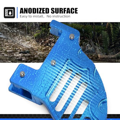 NICECNC Blue Rear Brake Disc Shield Protector Compatible with Husaberg TE/FE 250-570 allshippage 2009-2014 See Fitment - color: Blue