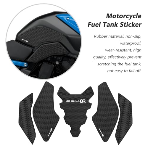 for GSX8R GSX 8R gsx8r 2024 2025 2026 Tank Pad Protector Motorcycle Sticker Decal Air Knee Grip Tank Traction Pad Side Accessories gsx8r Tank Pad