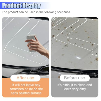 Suede Microfiber Applicator Pad, Multi-Purpose Ceramic Spray Coating Sponge Pads, Car Detailing Sponge for Car Paint, Metal, Plastic Trim, Applying Wax, Sealants, Other Conditioners (4PCS) - size: 4PCS