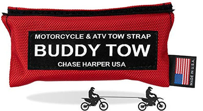 Chase Harper USA 9100 - Buddy Tow - Tough Military spec Nylon Webbing (1785 lb. Test) 12' x 1" - Red - color: Red, size: 1" Webbing