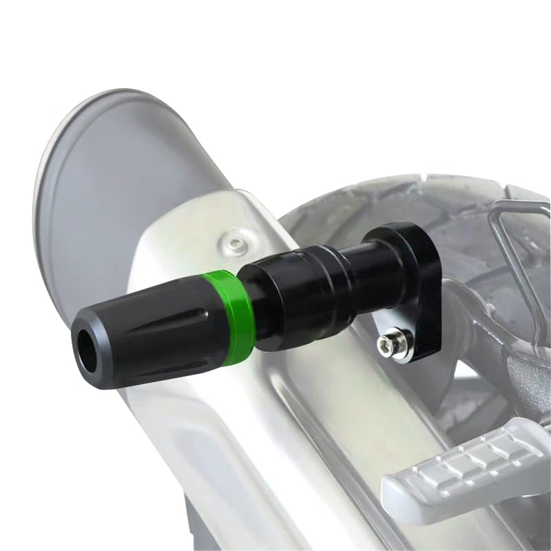 Rear Frame Slider CNC Aluminum Crash Pad Replacement for NINJA400 Z400 2018-2022 / NT1100 2022-2023 / Rebel 300 500 CMX 300 500 Motorcycle Frame Fairing Protection(Green) - color: Green