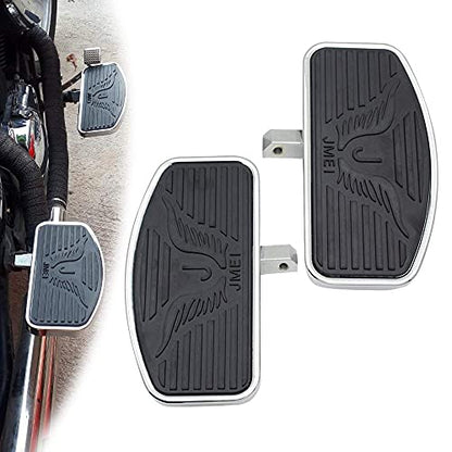 Motorcycle Floorboard Front/Rear passenger foot pegs for Honda Magna VF250/VT250/VF750 1994-2013 Yamaha V-STAR DragStar XVS 650 / Virago XV125/250/400 Pair (Reat) - size: Rear