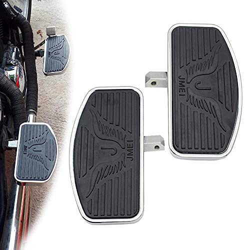 Motorcycle Floorboard Front/Rear passenger foot pegs for Honda Magna VF250/VT250/VF750 1994-2013 Yamaha V-STAR DragStar XVS 650 / Virago XV125/250/400 Pair (Reat) - size: Rear