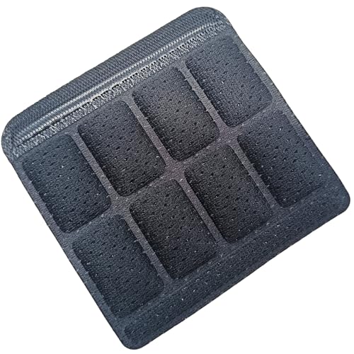 Helmet Chin Straps Jaw Pads Chin Pad Soft Foam Sponge Pad Strap Padding Replacement Lining Cushion Mat Liner Universal Fit for Cycling Bike Motorcycle Bicycle Riding - color: Black 9PCS