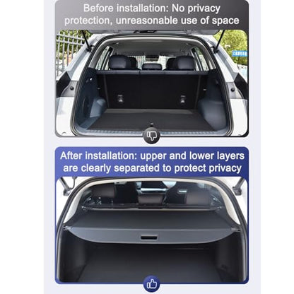 Compatible with Benz GLE 2020-2026, Car Rear Boot Boot Cover, Luggage Storage Compartment, Organiser, Rack Dividers, Curtain
