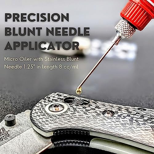 Nano-Oil Duo: 10+85 Weight Original & Heavy Grade Kit-by St. Claire-NanoLube Anti Friction Concentrate -Nano Oil for Knives, Gun Lube, Knife Pivot Lube, Gun Oil -NLNA10 & 85W8cc - style: Nano Duo 10w+85w