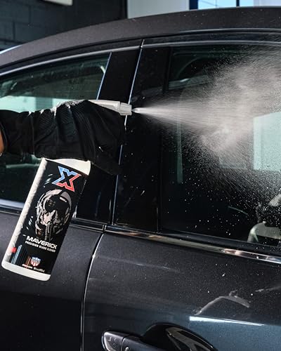 Chem-X Maverick: Precision Glass Cleaner - Multi-purpose Glass & Screen Cleaner, IPA-Based, Streak-Free Formula, Safe for Mirrors & Infotainment Screens, Dash Panels and MORE - 32oz - size: 32 Fl Oz (Pack of 1)