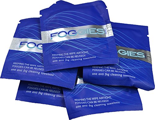 Cressi Anti-Fog - style: Anti-fog Cleaning Towelettes (1 Box of 48)