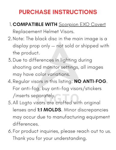 Compatible with EXO Covert Visor Replacement Motorcycle Helmet Visor Sun Protection Anti-Scratch, Universal(Clear Revo Red) - color: Clear Revo Red
