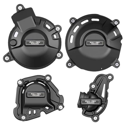 Motorcycle Engine Cover Protection Case Motorbike Engine Guards Anti-Fall Protector Case for Yamaha MT-09/MT-09 SP/FZ-09/TRACER/TRACER GT/Scrambler 2021-2025, XSR900 2022-2025 - color: Set A