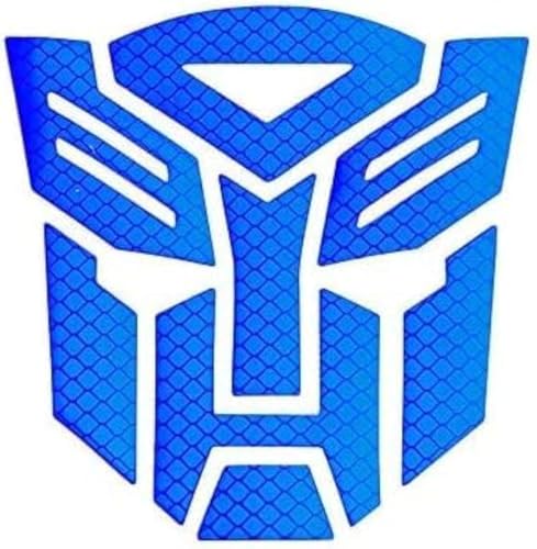 Reflective Light - Car, Motorcycle, Car Window, Truck, Notebook, Vinyl Decal Sticker, car Accessories, Vehicle Decorative Stickers (Blue) - color: Blue