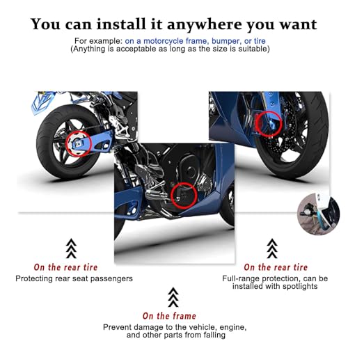 2PCS Motorcycle Crash Sliders for Aprilia RSV4 2009-2026, Universal Fit, Durable, Easy to Install, Protects Engine Frame, CNC Aluminum Frame Sliders,D Silver - color: D Silver