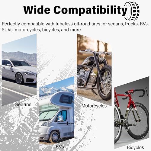 Sixzoo 30 PCS Tire Plugs Heavy Duty, 4" X 0.24" Tire Repair Plugs, Rubber Tires Plug, Tires Repair Strings for Tubeless Puncture Car, RV, SUV, ATV, Motorcycle, Truck,Tractor (Black) - color: black