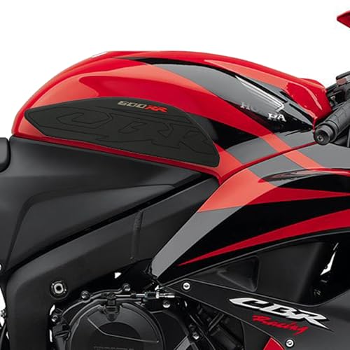 NIGHT CAT Fuel Tank Sticker,Gas Tank Pad for CBR 600RR 2007-2012,Motorcycle Fuel Tank Protector,Fuel Tank Side Traction pad,Anti Slip sticker(CBR600RR-07-12) - color: Cbr650 Rr