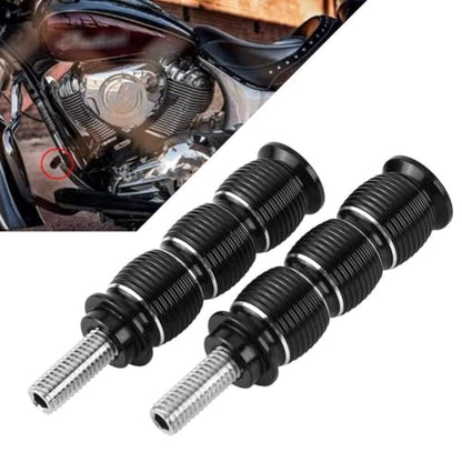 Aramox Motorcycle Shift or Brake Peg for 2015-2018 (Black) - color: Black