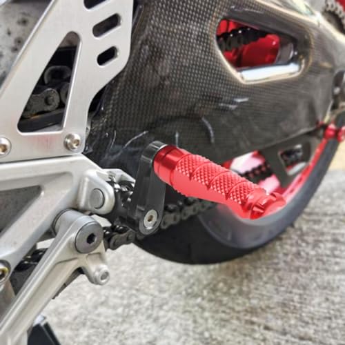 MCMOTOPARTS R-FIGHT Front Rider Footpeg Footpegs Foot Pegs Footrests Green Compatible with ER-6F 2006-2008 06 07 08 - color: Green, size: Standard (No Extension)