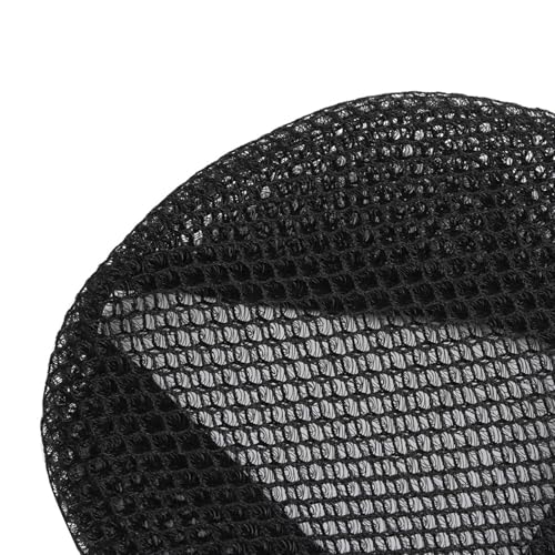 Compatible with Kawasaki Ninja 400 3D Honeycomb Motorcycle Seat Cushion Cover Breathable Waterproof Non-Slip Comfortable Protective Motorcycle Seat Cushions Pad Cover, Black