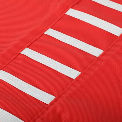 Dirt Bike Seat Cover,Universal Motorcycle Cushion Grip Guard for Most Dirtbike Ebike Like CRF XR CR 50 80 85 110 125 150-Red - color: Red