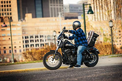 Kuryakyn 5282 Momentum Freeloader Expandable Motorcycle Travel Luggage: Weather Resistant Duffle Bag with Sissy Bar Straps, Black - style: Freeloader Duffle