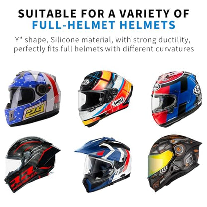 Helmet Mount for GoPro,Motorcycle Chin Strap for Go Pro Hero 13/12/11/10/9/8/7 Black,DJI Osmo Action 6/5pro/4,Dirt Bike Holder Accessories Compatible with Insta360 X5/X4/X3/Acepro2,AKASO,SJCAM