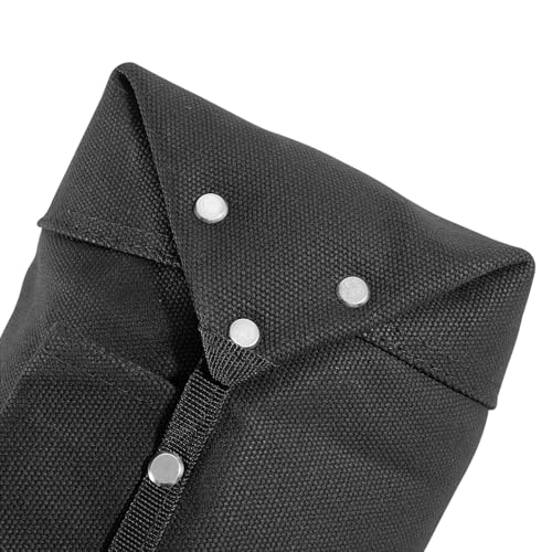 5x10x9in Tool Bag for Bolt and Tool Storage, Flame Resistant Canvas Bag Tool Pouch with Double Reinforced Bottom, Fit Work Belts up to 3in