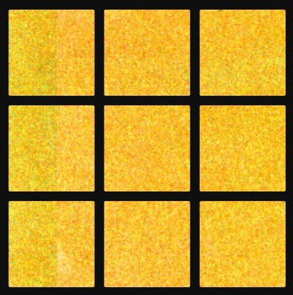 LiteMark | Reflective Square Kit | Night Visibility Adhesive Sticker Squares for Bike/Stroller/Helmet/Scooter/Stairs - Yellow (18 Pack) - color: Yellow, size: 1.5 Inch