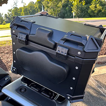 FATExpress G310GS G310R Motorcycle Passenger Backrest Back Pad Rear Top Case Box Cushion Sticker Decal for BMW R1250GS R 1250 GS 1250GS R1200GS F700GS F750GS F800GS F850GS ADV Adventure Accessories