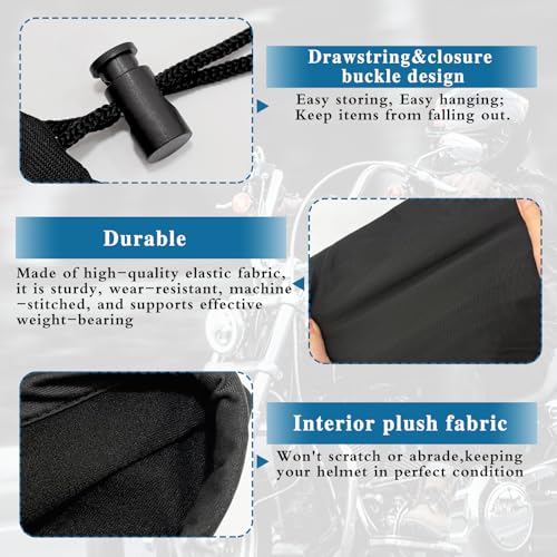 2-Pack Large Lightweight Helmet Bags for Welding & Motorcycle, Durable Multi-Scene Carry/Storage Bags for Work, Sports, Travel | Gifts for dad